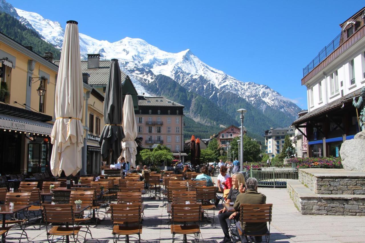 STUDIO CHAMONIX MONT-BLANC Idéalement situé Exterior foto